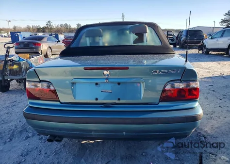 1998 BMW 328 Ic Automatic from USA, damaged, VIN WBABK8327WEY87894